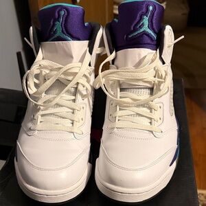 Nike Air Jordan 5 Grape Sneakers
